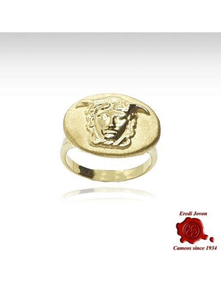 Anello Medusa Oro .